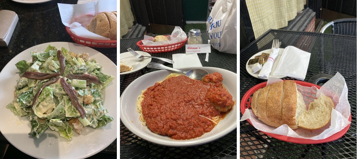Adriana's Menu